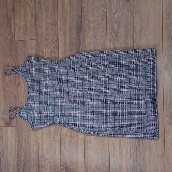 Plaid Mini Dress - Picture 2 of 5